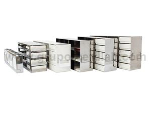 RACK COM GAVETAS PARA 25 CAIXAS DE 40mm